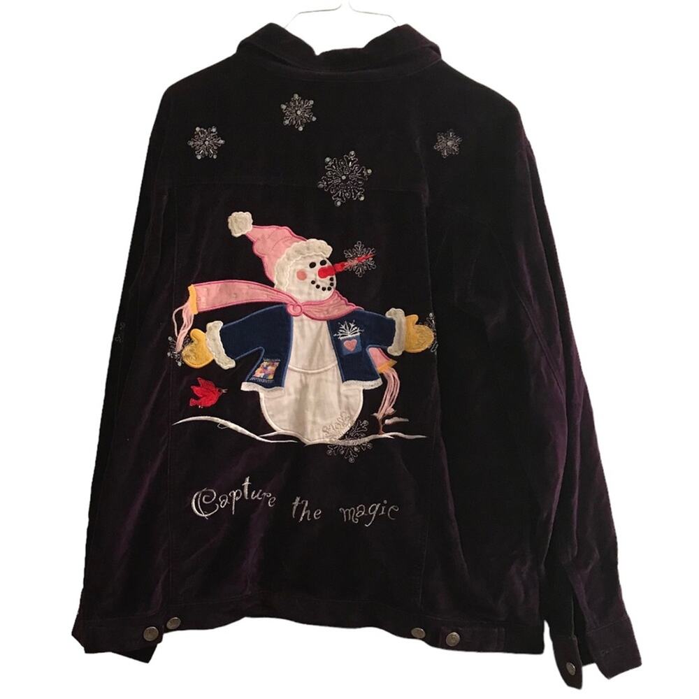 The Quaker Factory Snow & Snowman Jacket